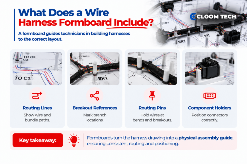 common formboard features include
