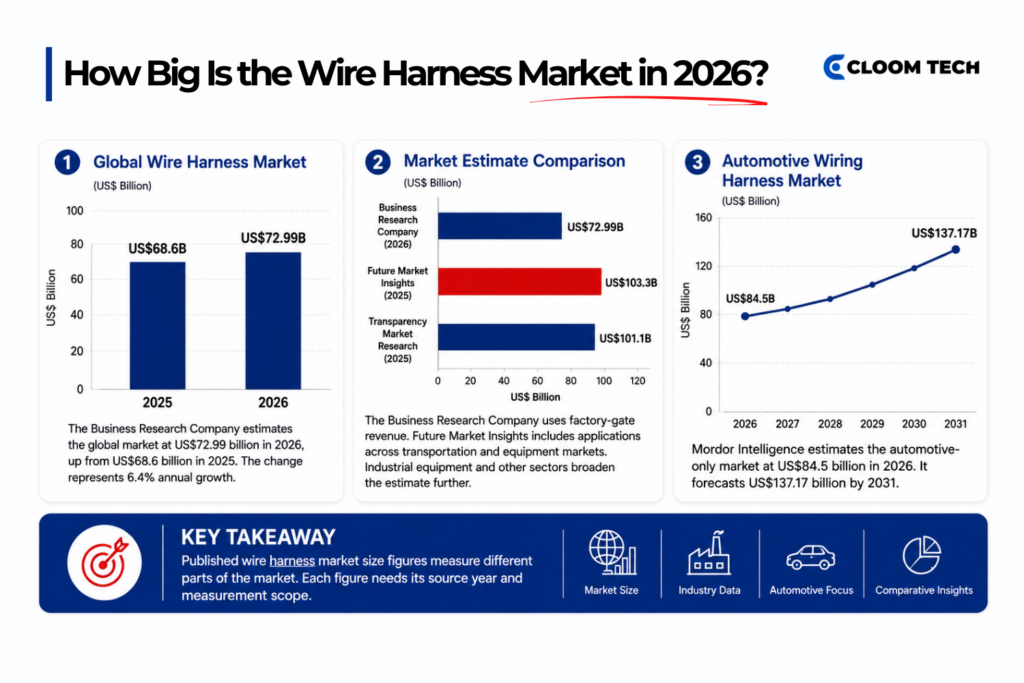 how big is the wire harness market in 2026