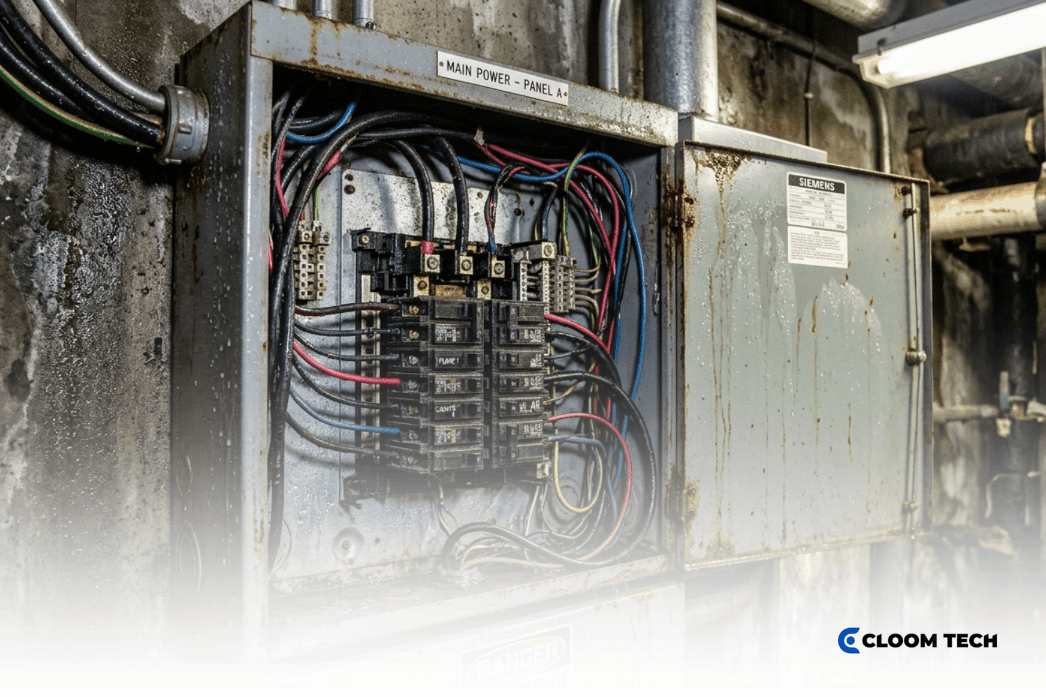 how do you remove moisture from electrical panel