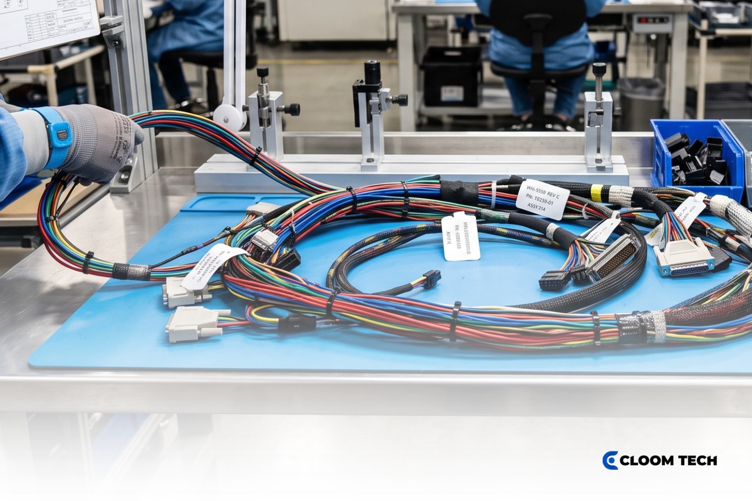 marine wire harness construction