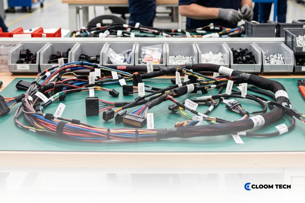 motorcycle wire harness manufacturing