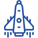 rocket launch icon